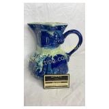 Blue ironstone pitcher