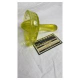 Vaseline glass handled reamer
