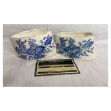 Blue Danube spoon rests