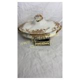 Old floral tureen