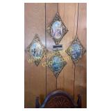 4 England wall plaques