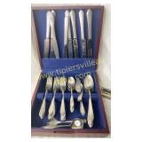 Mismatched vintage flatware