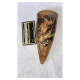 Old Japan wall pocket