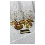 5 circus fantastic hanging clowns