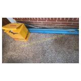 Vintage Kodak projector and screen