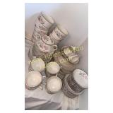 Homer Laughlin vintage dishes-dinner plates are