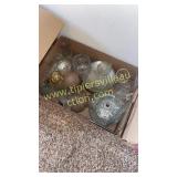Box of clear glass