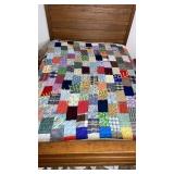 Hand made patchwork quilt