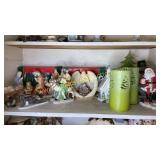 Group of Christmas decor