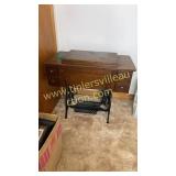 Antique treble sewing machine
