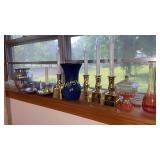 Window lights, candy dishes, candle holders, etc