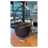 Cast iron gallon gypsy pot with bell