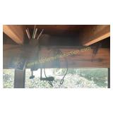 Grinder and miscellaneous on wall