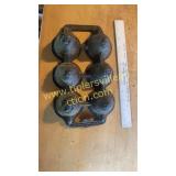 Lion and lamb popover mold By John Wright