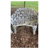 Iron bench