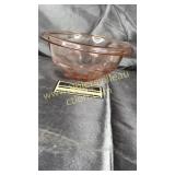 Small Pink depression mixing bowl