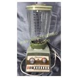 Vintage avocado green kitchen blender