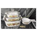 5 pcs spice of life corningware 3 cassettes have