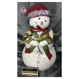 Snowman cookie jar
