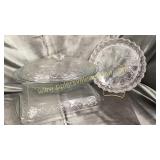 3pcs glass bakeware