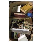 Large box of books