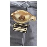 Frankoma candle holder Christ is the light