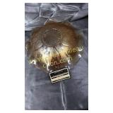 Iris and herringbone carnival, bowl