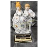 Hand painted japan figurine