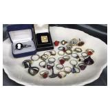 Approx 35 rings on platter