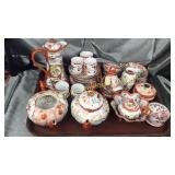 Collection of geisha girl china and more-