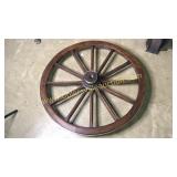 36in decorative wagon wheel