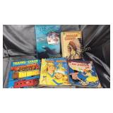 Vintage book, coloring books