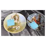 Knowles cardinal plate and Limoges guy cambier