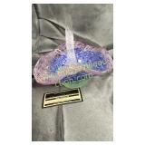 Art glass basket