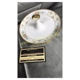 Hand painted Nippon nappy candy dish