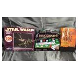Poker set, vintage Star Wars puzzle and crazy
