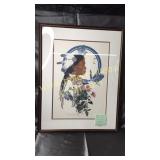 Artist signed Indian print 260/500 21.5x27.5in
