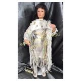 Kelly rubert Indian maiden porcelain doll 22in