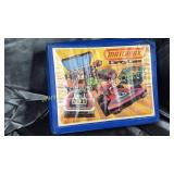 48 hotwheels and matchbox cars in 1976 case