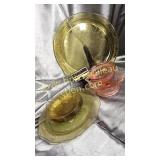 9pcs of yellow and pink depression