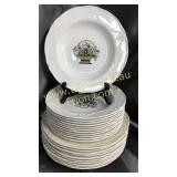 22 mintons plates