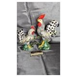 Pair of napco japan chickens