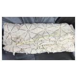Vintage crocheted coverlet