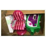 Girl Scout easy bake oven and jewelry box