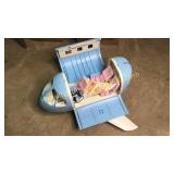 Vintage barbie jumbo jet airplane works with