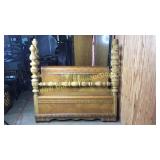 Art Deco full size poster bed matches #614,615