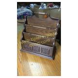 Vintage magazine rack- would be great painted