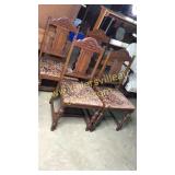 Side chairs sold 4x the bid