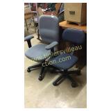 2 office chairs