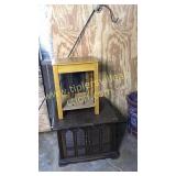 2 tables and shepherds hook